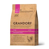 Изображение Grandorf Dog Medium & Maxi Индейка для средних и крупных пород 10кг от магазина Profzoo