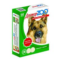 Изображение Доктор Зоо для собак Здоровье и красота 90таб. от магазина Profzoo