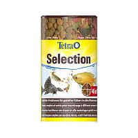 Тетра Selection 4 вида: хлопья,чипсы,гранулы,табл. 250мл