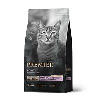Изображение Premier Cat Свежее филе лосося с индейкой для кошек 400г от магазина Profzoo