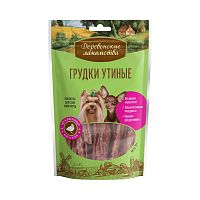 Изображение Дер.лак. 55г Грудки утиные для мини пород  от магазина Profzoo