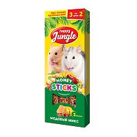 Happy Jungle палочки Медовый микс для хомяков и крыс 3х30г