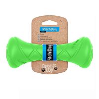 Изображение PitchDog игр. Игровая гантель для апортировки 19см d 7см салатовая от магазина Profzoo