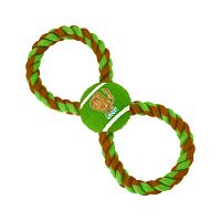 Изображение Игрушка Buckle-Down "Грут" зеленый мячик на веревке от магазина Profzoo