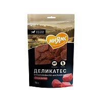 Изображение Мнямс лакомство Delicatesse "Стриплойн по-английски" Говядина для собак 75г от магазина Profzoo