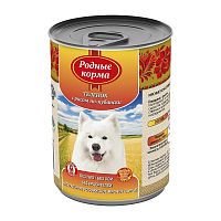 Изображение Родные корма консервы 970г Теленок с рисом по-кубански для собак от магазина Profzoo