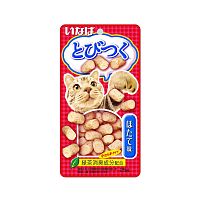 Изображение INABA ТОБИЦУКУ запеченые трубочки со вкусом морского гребешка для кошек 25г от магазина Profzoo
