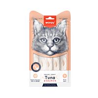 Изображение Wanpy Cat "Нежное пюре" из тунца и лосося для кошек 14г 1шт от магазина Profzoo