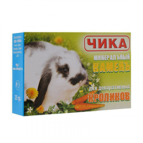 Чика Минеральный камень для кроликов 35г
