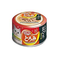Изображение INABA ТОРОМИ консервы 80г Филе кур+тунец кацуо со вкусом гребешка для кошек от магазина Profzoo