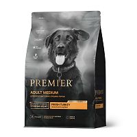 Изображение Premier Dog Adult Medium Свежее мясо индейки для собак средних пород 1кг от магазина Profzoo
