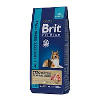 Изображение Brit Premium Dog Sensitive Ягненок для собак с чувствительным пищеварением 15кг от магазина Profzoo