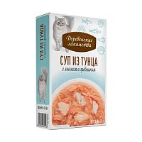 Изображение Дер.лак. Суп из тунца с лососем и гребешком для кошек 4х35г от магазина Profzoo