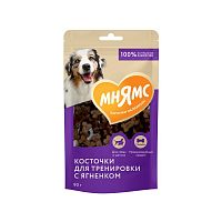 Изображение Мнямс Тренировочные лакомства "Косточки" с ягненком для собак 90г от магазина Profzoo