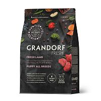 Изображение Grandorf Fresh Dog Puppy Свежее мясо ягненка с бататом для щенков 3кг от магазина Profzoo