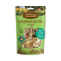 Изображение Дер.лак. 55г Кальциевая косточка с курицей для мини пород от магазина Profzoo