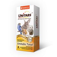 Изображение UNITABS Total Витаминно-минеральный комплекс для кроликов птиц и грызунов 10мл от магазина Profzoo